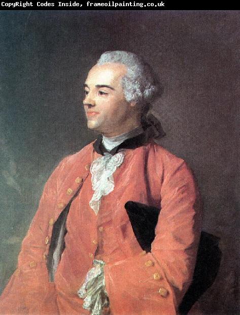 PERRONNEAU, Jean-Baptiste Portrait of Jacques Cazotte af